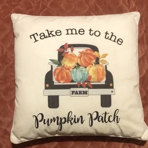 Fall decor pillow